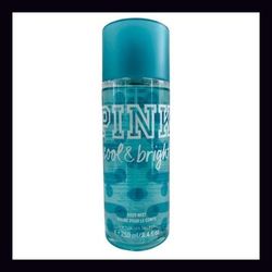 Pink Victoria's Secret Bath & Body | Discontinued Victoria's Secret Pink Cool & Bright Body Mist 8.4 Oz | Color: Blue | Size: 8.4 Fl Oz