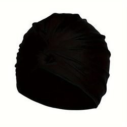 TEMU Long Hair Swimming Cap For Women, Comfortable Swim Cap, Swimming Training Equipment