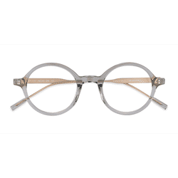 Male s round Clear Green Acetate,Metal Prescription eyeglasses - Eyebuydirect s Gregory