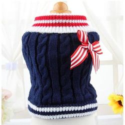 Cane Maglione Vestiti per Cucciolo Intrecciata / di corda Inverno Abbigliamento per Cani