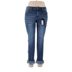 L&B Jeans - Mid/Reg Rise: Blue Bottoms - Women's Size 14