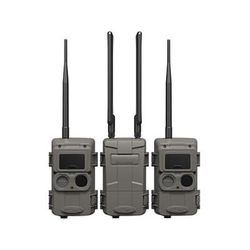 Cuddeback Trail Cam Cuddelink 2+1 Starter Kit Black Flash Grey KT-002