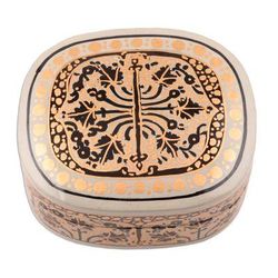Srinagar Beauty,'Artisan Crafted Hand Painted Papier Mache Box'