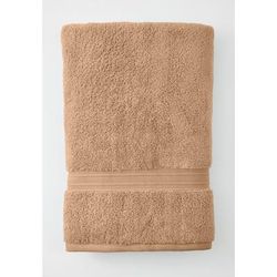 Amore Plush Bath Sheet by BrylaneHome in Champagne