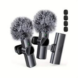 K3max Wireless Lavalier Microphone - Noise Reduction, Portable Audio For Live Interviews, Recording, And Broadcasts - Clarity For Seamless Performances - Perfect For Artists, Vloggers, And Presenters