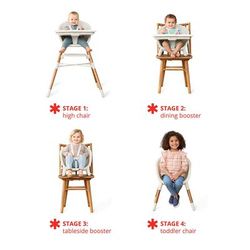 Skip Hop EON 4-In-1 High Chair - Oat