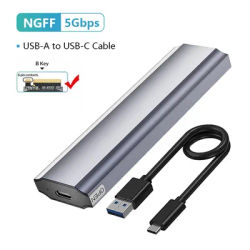 UTHAI M11 M.2 Toolless Solid State SSD Hard Drive Case NGFF/5G Dual Protocol Hard Drive Case Type-C3.1