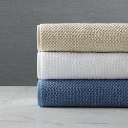 Serene Textured Bath Towels - Oatmeal, Hand Towel - Frontgate