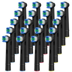 Têtes de brosse à dents de rechange compatibles avec les têtes de brosse électrique professionnelle Oral B Braun 1000 1500 3000 6000 7000 7500 8000