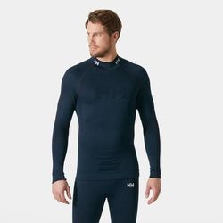 Helly Hansen Unisex H1 Pro Seamless Graphene Top Navy XS