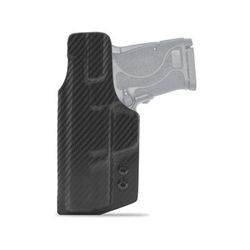 Clip & Carry IWB Kydex Holster for the Smith & Wesson M&P Shield EZ 9mm Carbon Fiber Black Right-Handed SWEZ9-CF-BLK-R