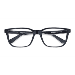 Unisex s square Black Eco Friendly,Plastic Prescription eyeglasses - Eyebuydirect s Coach HC6170U