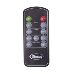 Sterno 60330 Multi-Function Remote for Flameless Votive Candles, Black