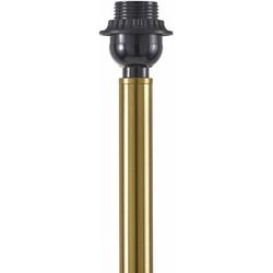 Hochpoint 66"H x 14"W x 14"D Modern Metallic - Brass/White/Translucent Floor Lamp - Boutique Rugs