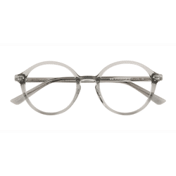 Unisex s round Clear Plastic Prescription eyeglasses - Eyebuydirect s Jamison