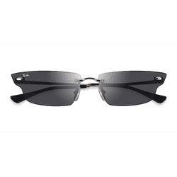 Unisex s geometric Light Gold Metal Prescription sunglasses - Eyebuydirect s Ray-Ban RB3731 Anh