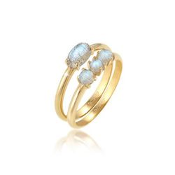 Elli - Argento Sterling 925 con Labradorit Vintage Elegante Anelli 1 pieces female