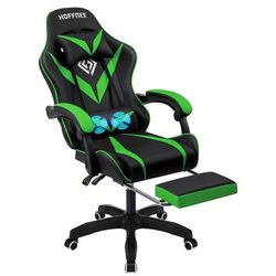 TEMU Gaming Chair, Office Chair High Back Computer Chair Desk Chair Racing Executive Ergonomic Adjustable Swivel Task Chair With Headrest And Lumbar Support