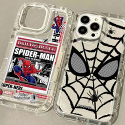 Marvel Spider Man Phone Case for Samsung Galaxy A15 A55 A05 A05S A14 A24 A13 A23 A73 A12 A22 A32 A52 A52S A72 A31 A51 A71 Cover