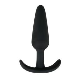 Easytoys - Plug anale in silicone nero con maniglia grande 1 St
