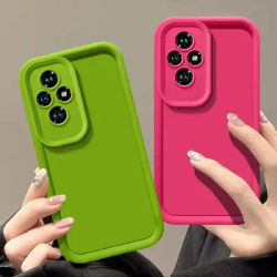 Étui Texture peau Dopamine pour Honor 200 90 LITE Honor 100 Pro X50 X40 X30 I Plus X9 X8 X7 X6 A B 4G 5G, étui de luxe en Gel de silice