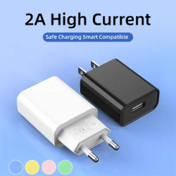 USB Charger 5V 2A Power Adapter Travel Universal Mobile Phone Charger For iPhone Samsung Xiaomi Redmi Lg EU/US Wall Charge Plug