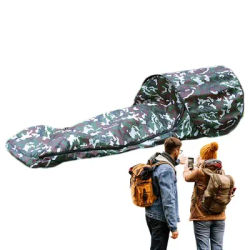 Portable Camping Sleeping Bag Lightweight Waterproof Backpacking Net Sleeping Bag Cover Outdoor Traveling Hiking Camping Tent