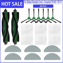 Main Side Brush HEPA Filter Mop For iRobot Roomba Combo Essential Roomba Vac Essential Cleaner Robot Vacuum Cleaner Accessories