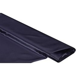 Tissu satin uni "Gala", bleu marine