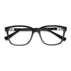 Female s square Black Plastic Prescription eyeglasses - Eyebuydirect s Vogue Eyewear VO5574B