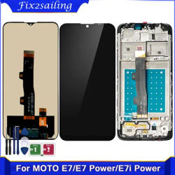 6.5" Display For Motorola Moto E7 Lcd Touch Screen Digitizer Assembly For Moto E7 Power Screen E7i