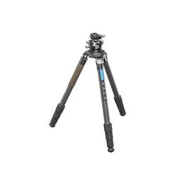 Leofoto LN-364C Heavy Duty Tripod w/ 75mm Bowl/Platform & Bag - Ball Head Kit Black LN-364C+LH-55