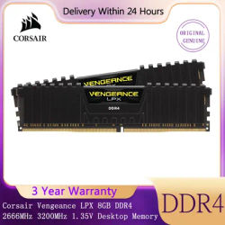 Corsair Vengeance LPX 8GB DDR4 3600MHz 3200MHz 2666MHz 1.35V Desktop Memory XMP2.0 Black