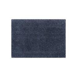 Wide Width Micro Plush Collection 100% Polyester 17" X 24" Rectangle Bath Rug by Homestyles in Charcoal (Size 17" W 24" L)