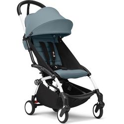 Stokke YOYO3 Ultra Compact 6+ Stroller (One Box) - White / Aqua