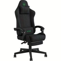 TEMU Sitmod Gaming Chair Computer Chair Breathable Fabric Office Chair Cloth With Backrest Desk Chair With Footrest, Lumbar Support Swivel Recliner Task Chair Video Height Adjustable