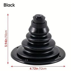 "TEMU Marine Engine Cable Boot - 4.72" Rubber Steering & Shift Protector For Boats, Kayaks, Yachts"