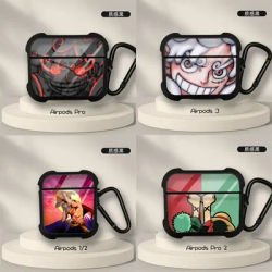Anime une pièce Gear 5 Luffy Zoro mode étui de protection pour AirPods 3 pour Airpods Pro 1 2 sans fil Bluetooth écouteur couverture