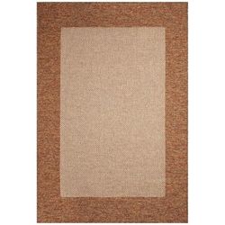 Roma Border Indoor/Outdoor Area Rug Cool by Brylane Home in Warm (Size 7'10"X9'10")