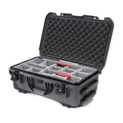 Nanuk 935 Wheeled Hard Case with Padded Dividers (Graphite, 28.5L) 935-2007