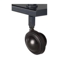 Salamander Designs Saturn Caster for Archetype Shelving System (Set of 4, Satin Black) SATURN/B