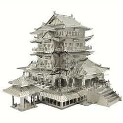 TEMU Tengwang Pavilion New 3d Metal Puzzle Model