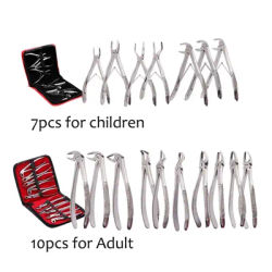 Adult / Children Tooth Extracting Forceps set, Teeth Extraction Forcep set , Surgical Dental tools Dentistry Tool