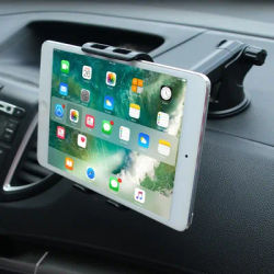 Sucker 360 Rotation Car Phone Tablet Holder Mount Stand Stents for iPad Samsung XiaoMi ASUS