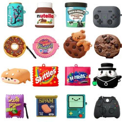 Custodia in silicone per bevande caramelle snack 3D per Apple Airpods Pro 2 generazione Cover per AirPods 3 2021 Protezione carina per Airpods 1 2