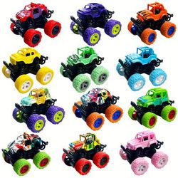 TEMU Mezhobby 12-pack And 6-pack Truck Toys, Assorted Colors, Children's Party Favors, Classroom , Metal Construction, No Plating - Random