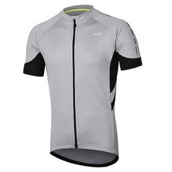 Per uomo Maglia da Ciclismo Tinta unica Manica Corta Bicicletta Maglia con 3 tasche posteriori Mountain Bike MTB Ciclismo su strada Traspirabilità Strisce Riflettenti Tasca Posteriore Tessuto ultra