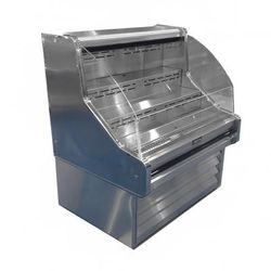 Howard-McCray SC-OS30E-5C-S 63" Impulse Horizontal Open Air Cooler w/ 3 Levels, 115v, Silver