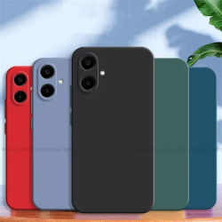 For Samsung Galaxy A06 Case For Samsung Galaxy A06 Cover Funda Shockproof Liquid Silicone TPU Phone
