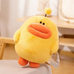 Stuffed Duck Keychain Plush Toy Pendant Funny Stuffed Animal Keyring Party Favors For Backpack Purse